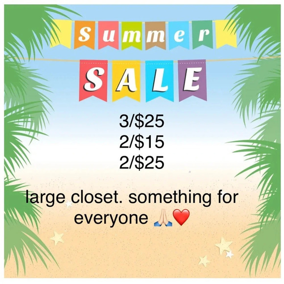 2/$15, 3/$25, 2/$25 sales! - Picture 1 of 2